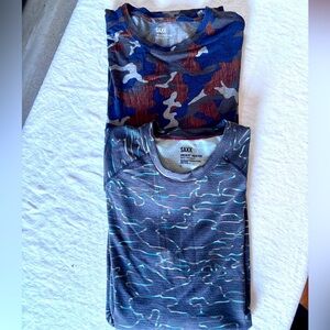 Men’s Saxx Roastmaster Midweight and Sleepwalker Long Sleeve Crew Neck Tops L